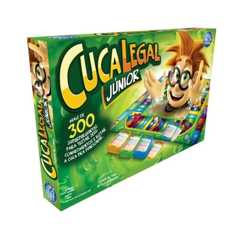 Jogo Cuca Legal Junior - Pais E Filhos