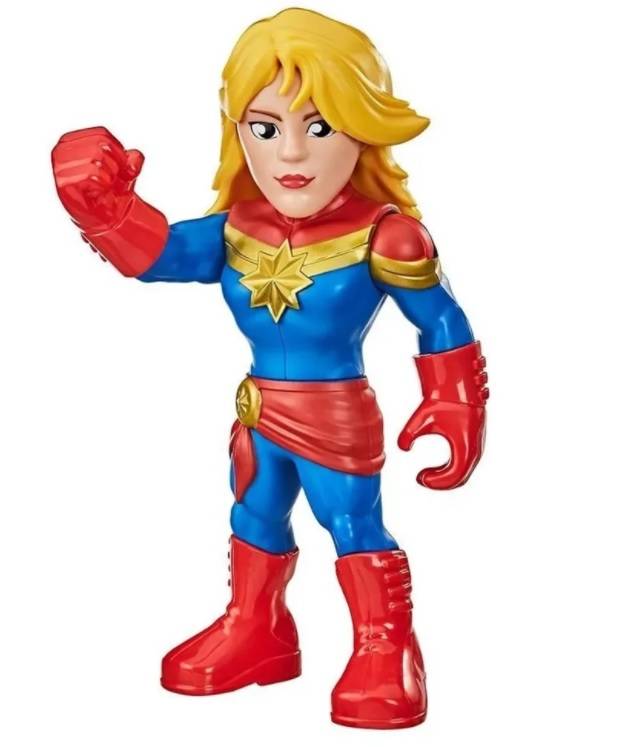 Boneca Capitã Marvel Playskool Super Hero - Hasbro