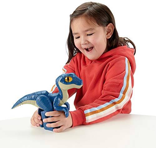 Imaginext Jurassic World Raptor Blue Xl - Mattel