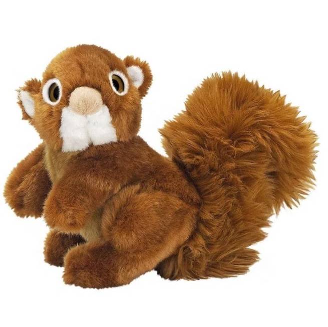 Pelúcia Mini Esquilo Animal Planet 15 Cm - Fun