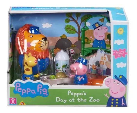 Peppa Pig Playset Temático Zoológico - Sunny