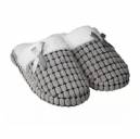 Pantufa Cinza Slippers 34/35 - Laço