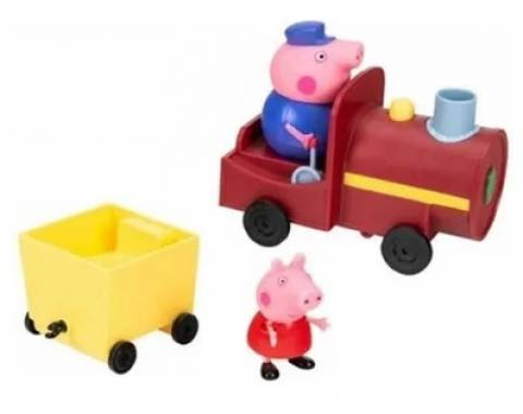 Peppa Pig Com Vovô Maquinista Trenzinho - Sunny