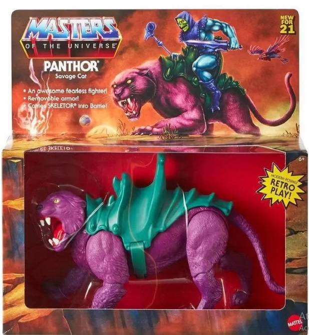 Boneco Panthor He-Man Masters Of The Universe - Mattel