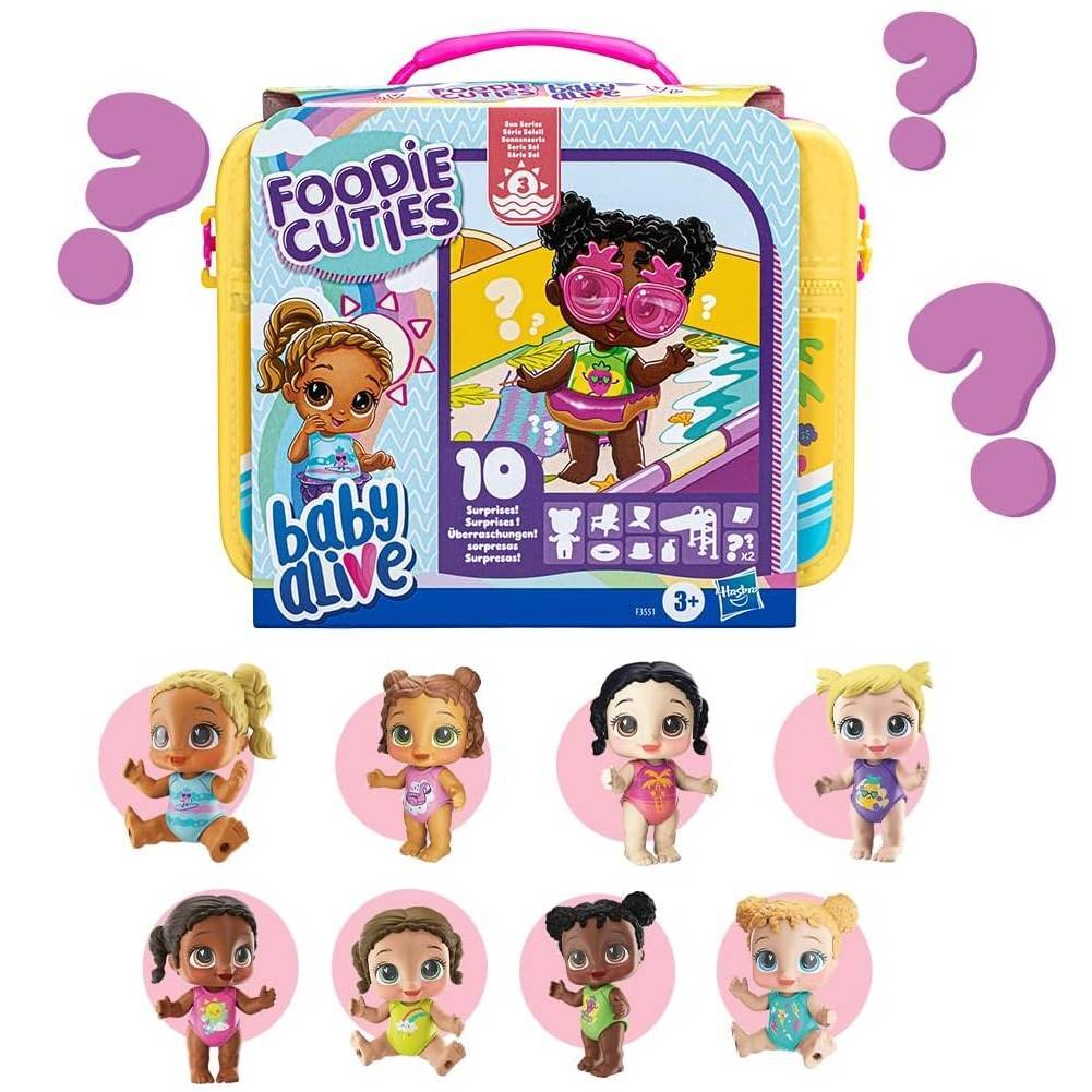 Baby Alive Foodie Cuties Surpresa - Hasbro