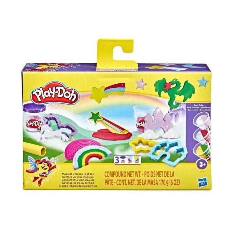 Play-Doh Mundo Mágico Dos Unicórnios - Hasbro