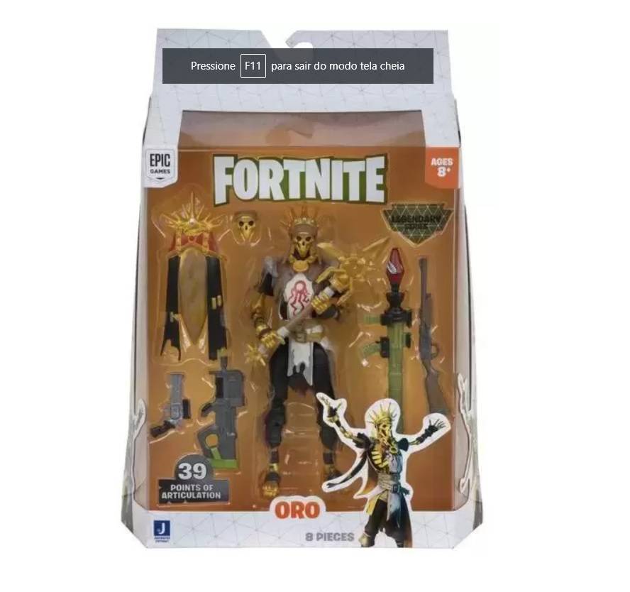 Boneco Oro Fortnite - Sunny