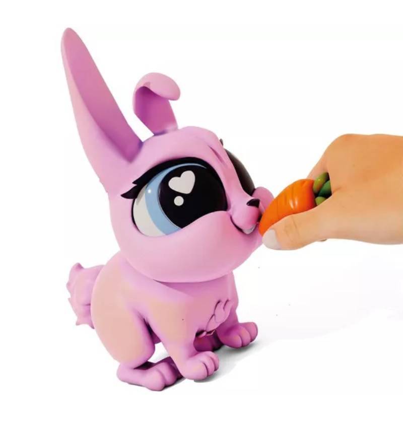 Pixie Coelhinho Borrachinha Interativo Jiggly Pets - Fun