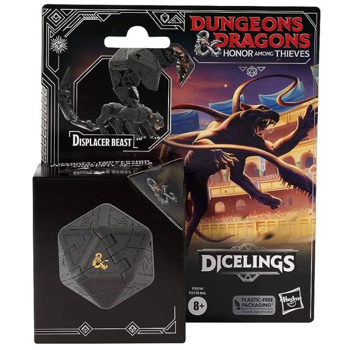 Boneco Dado D20 Fera Deslocadora Dungeons & Dragons - Hasbro