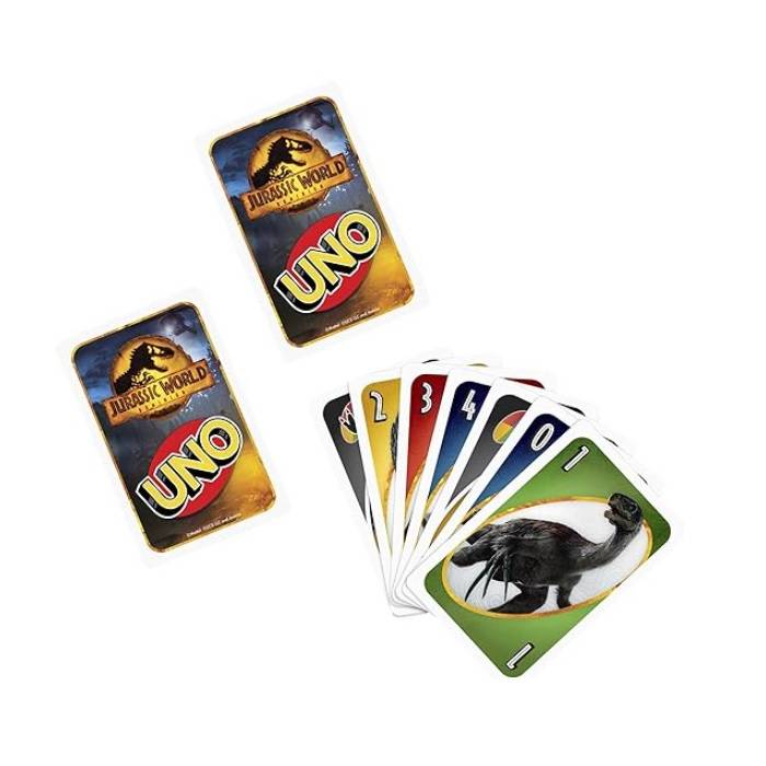 Jogo De Cartas Uno Jurassic World