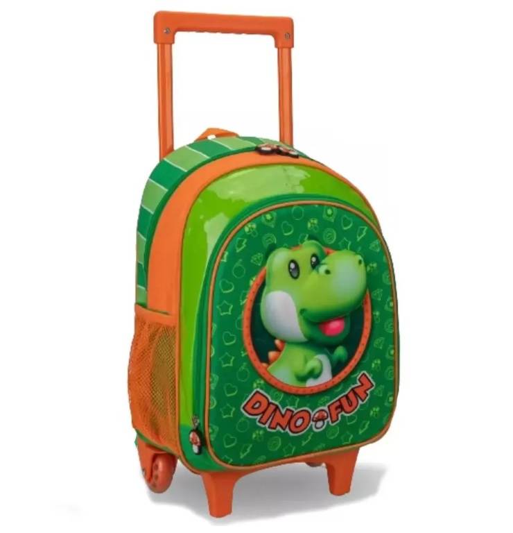 Mochila com Rodinha Dino Fun - Nova Rio