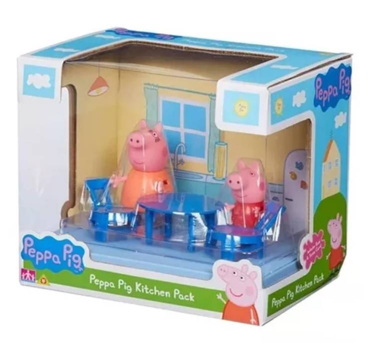 Peppa Pig Cozinha Peppa e Mamãe Pig - Sunny