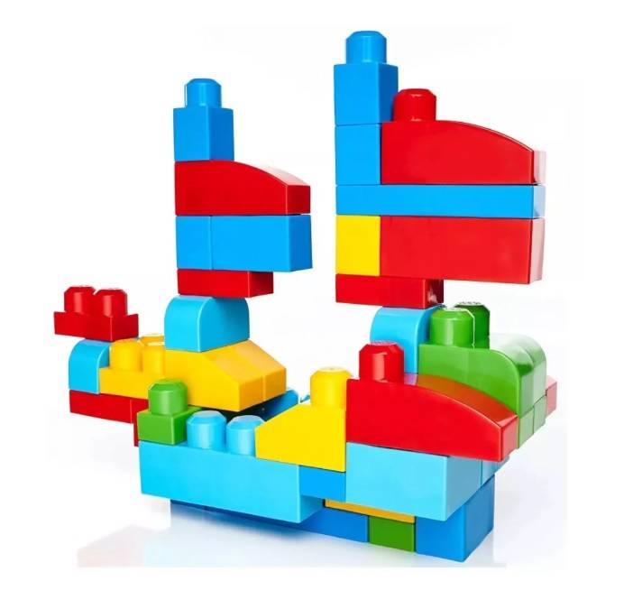 Mega Bloks Saco 80 Peças - Fisher Price