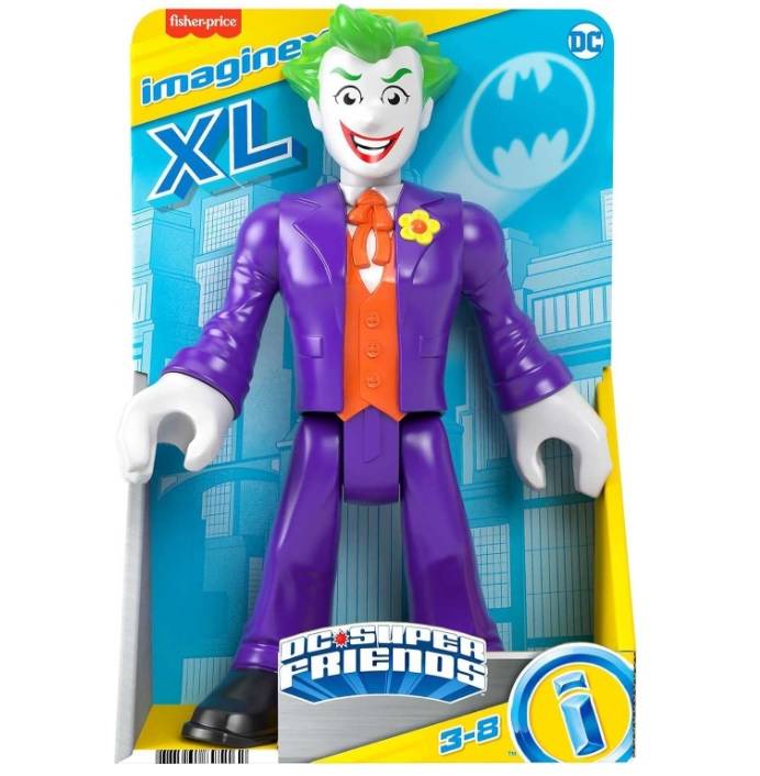 Boneco de Ação Coringa DC Super Friends XL - Fisher Price