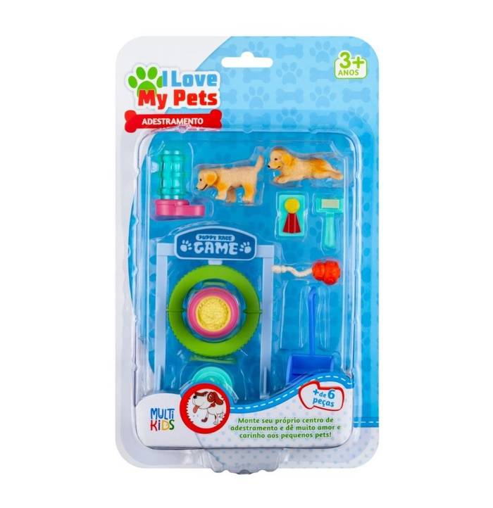 Conjunto Love Pets Adestramento Game - MultiKids