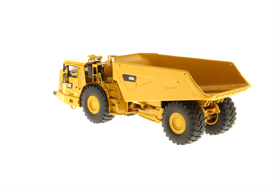 Miniatura Caminhão Articulado Subterrâneo Caterpillar Modelo AD60 Escala  1:50 - 85516 - Super Tek