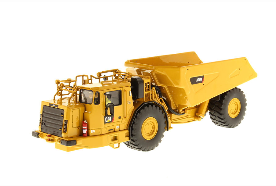 Caterpillar apresenta novo caminhão articulado subterrâneo AD63