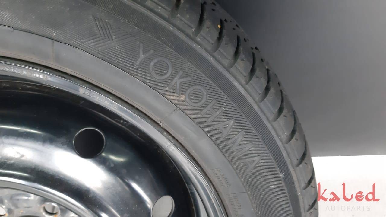 Roda estepe Subaru Impreza  aro 16 pneu semi novo Yokohama