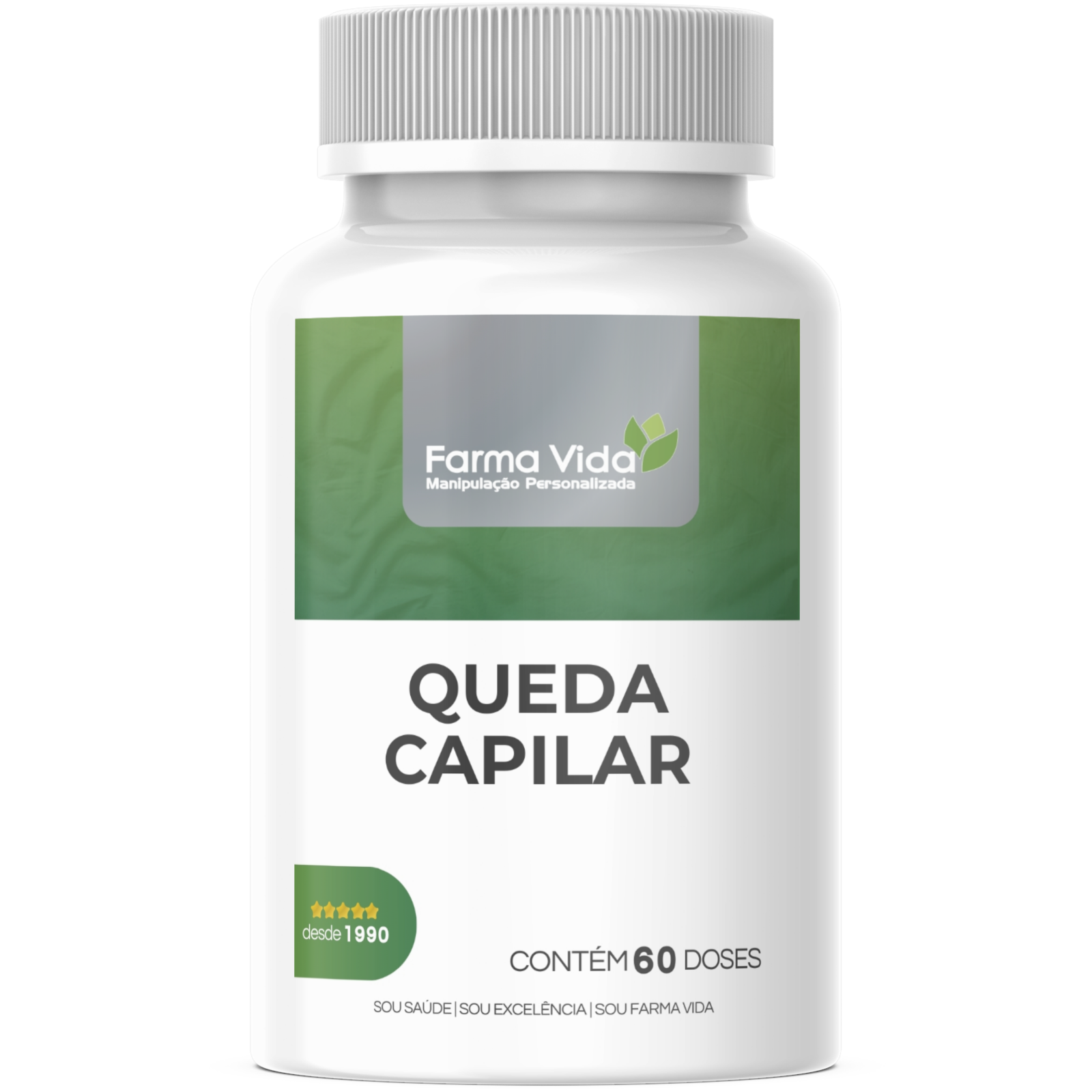 Queda Capilar - 60 Doses