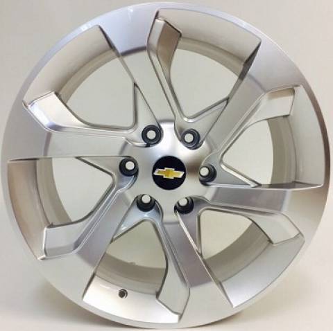 RODA R53 GM TRIAL BLAZER GRAFITE DIAMANTADO E PRATA ESPECIAL