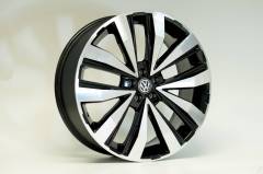 RODA R86 ARO 17 PRETO DIAMANTADO