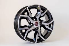 RODA R92 ARO 14 PRETO E PRETO DIAMANTADO