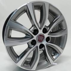 RODA FIAT TORO S02 ARO 18 PRETO DIAMANTADO E GD