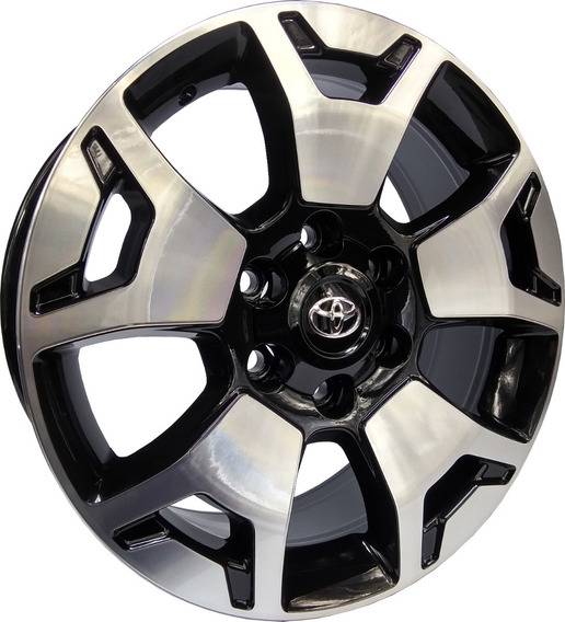 RODA TOYOTA HILUX S11 ARO 18 PRETO DIAMANTADO