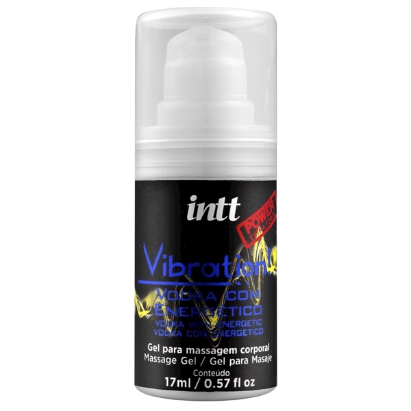 Vibration INTT Vodka com Energético Vibrador Liquido 17ml Extra Forte