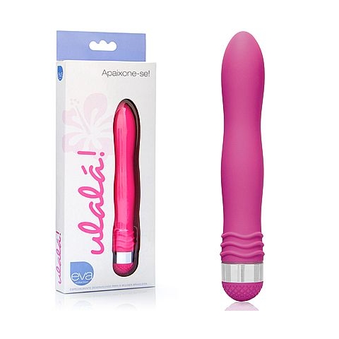 Vibrador Ulalá! Soft Touch 17 x 2,7 cm Lilás - Vibro Eva Collection