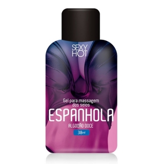 PROMOÇÃO ESPANHOLA Gel Para Massagem Dos Seios Algodão Doce 38 gr