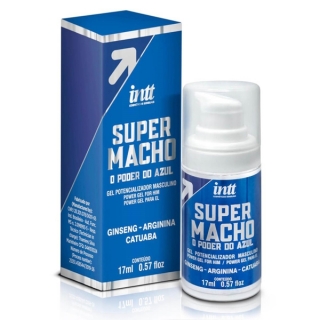 Super Macho INTT Gel Potencializador Masculino 17 ML 
