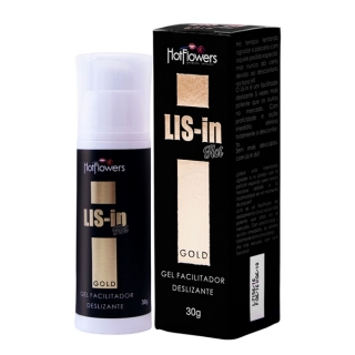 Gel Dessensibilizante Anal LIS-In Gold 30g Hot Flowers