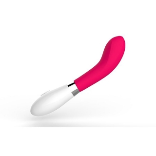 Vibrador Ponto G em Silicone 20 x 3,5 cm - 10 Vibrações