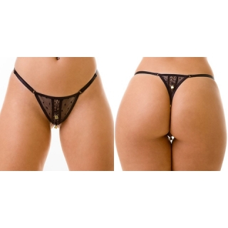 Tanga Castidade - Com Mini Cadeados Pendurados