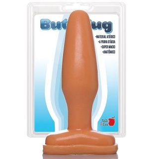 Plug Anal Simples 15 X 2~3,5 cm Cor Pele