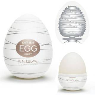 Masturbador Tenga Egg Silky - Masturbador em Formato de Ovo para penetração 