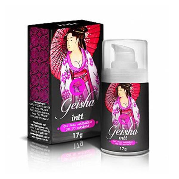 PROMOÇÃO Geisha 17g Excitante Sensação Quente Frio - INTT