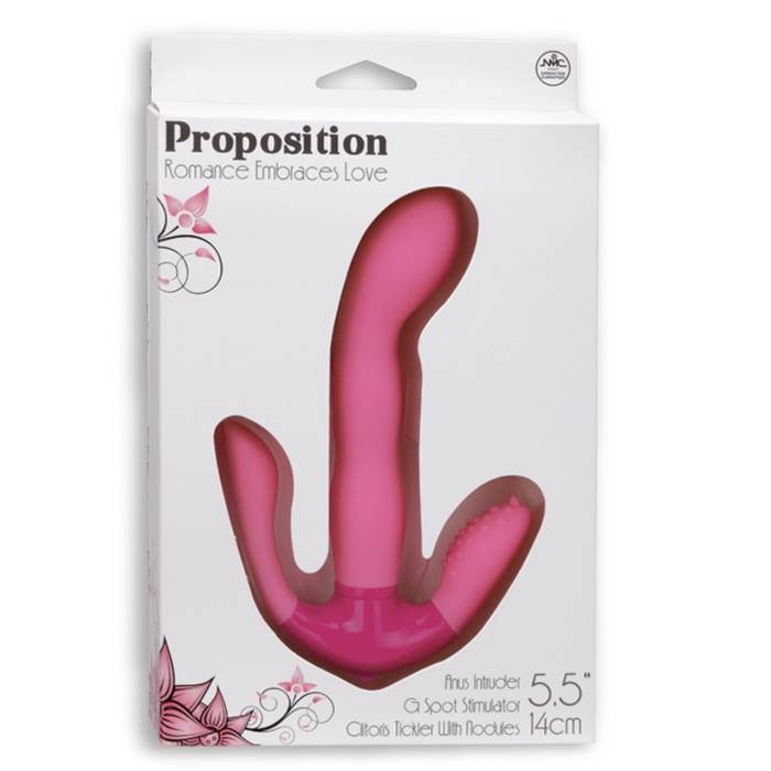 Vibrador Triplo e Duplo Rabbit 3 Vel. Nanma