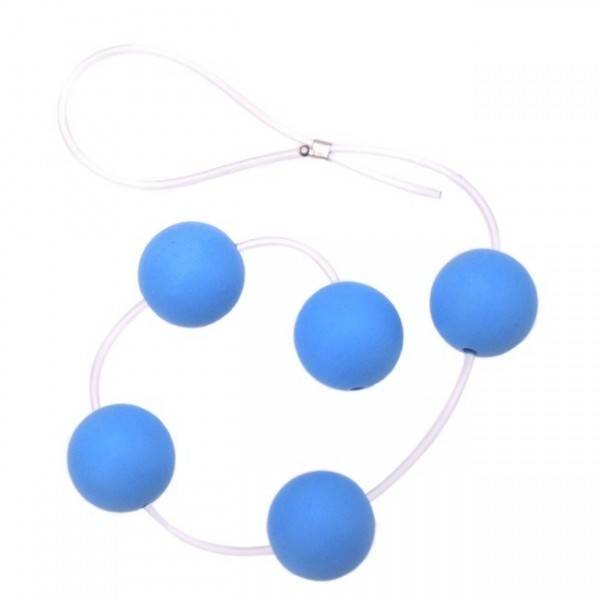Bolinha Tailandesa Azul 5 Esferas de 2,4cm