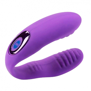 Vibrador para Casal U-vibe Roxo 10 modos de Vibração